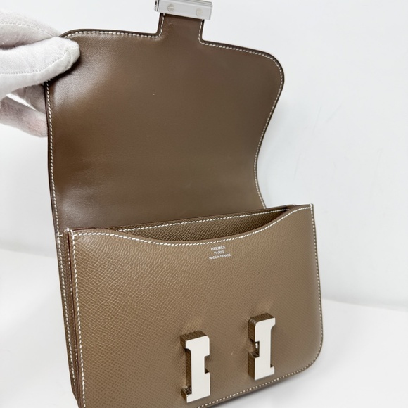 Hermes Epsom Constance 18 Etoupe - Picture 7 of 11